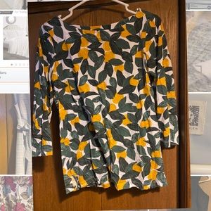 Lemon Print Loft Shirt